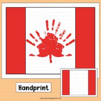 Canada Day Activities : Handprint► Canada Flag► Colored / B&W Template► 4 pages► Available in PDF format► Great for Preschool / Kindergarten / Kids / Student Grade Levels : 1st 2nd and 3rd► Letter size 8.5 x 11 inchesTHANK YOU :✅ Please FOLLOW ME if you'd like to receive notifications when I upl...