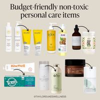 *Lesser expensive* non-toxic personal care swaps for the *more expensive* non-toxic alternatives…⁠ ⁠ 💜@acurebeauty shampoo and… | Instagram