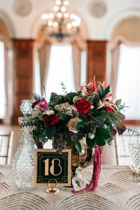 The Great Gatsby Art Deco Wedding Inspiration With Tropical Florals – Holly Castillo Photography 13