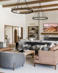 Remedy Design Firm | During our consultation with this client, they asked for "obnoxiously large gathering spaces", did we deliver? The space is so vast we... | Instagram