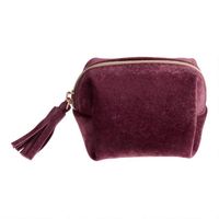 Pinch Burgundy Velvet Minimergency Personal Care Kit - v1