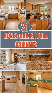 21 Honey Oak Kitchen Cabinets – Your Motor Geek