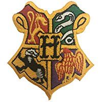 Harry Potter Houses Of Hogwarts Applique Embroidered Sew Iron On Patch