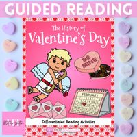 Awesome informational text reading activity based on the history of Valentine's Day. The text and questions have been differentiated to three levels, each getting progressively harder. This activity is great for grade 4 and 5 students and those with English as an additional language.If you like this...