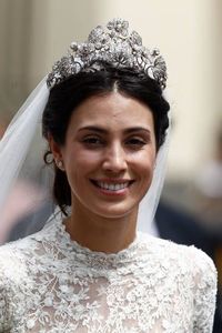 Princess Alessandra of Hanover, in the diamond floral tiara