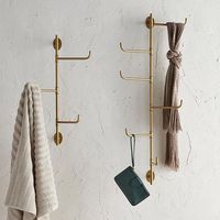 Chic Elegance Wall Mounted Hook Rack | Antique Farmhouse