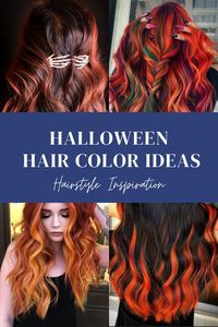 Looking for the perfect Halloween hairstyle? We’ve compiled the selection of over 30 most creative Halloween hair color ideas, to give you plenty of inspiration for a cool hairstyle for Fright Night.