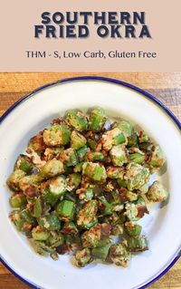 Okra has always had a special place in my heart – yes, I know that sounds strange, but let me explain! I grew up in Tennessee, and fried okra was a Sunday dinner staple! My Grandma would pre-cook the okra before we left for church on Sunday morning. When