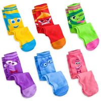 Joy, Anger, Disgust, Fear, Sadness & Bing Bong (Socks by Disney) #InsideOut