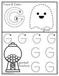 Uppercase Tracing Letter Worksheets - Preschool Mom