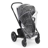 The Nuna MIXX Rain Cover ensures that you're ready for the stroll ahead - no matter the weather. Keeps baby and stroller dry on rainy days, with quick and easy on/off. Fits the Nuna MIXX stroller.