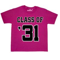 2031 school student T-Shirt for class pride makes a great first day of school photo keepsake $16.99 #kindergarten #1stdayofkindergarten #classof2031 #2031 www.personalizedgraduate.com