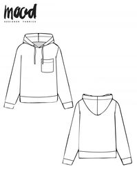 How to Make a Menswear Version of the Boxwood Hoodie - Free Sewing Pattern