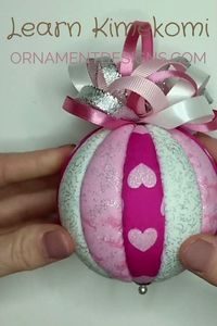 Learn to make holiday ornaments at OrnamentDesigns.com 💖