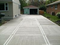 21 Simple & Cheap Concrete Driveway Ideas and Designs For 2021