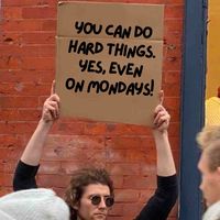 hard things monday meme