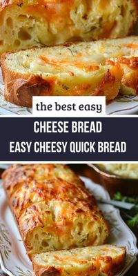 Cheese Bread - Easy Cheesy Quick Bread