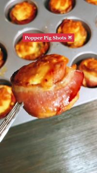 Game Day Popper Pig Shots 🔥🔥🔥 Inspired by @kristysketolifestyle 😊😊#LearnOnTikTok #food | Chefbob8 | Chefbob8 · Original audio