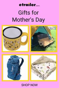 Ready for an adventure with mom? Whether it's a day trip or a weekend getaway, we've got you covered with a variety of gear! Shop now and create memories that will last a lifetime. Copy/paste this link to browse now: https://www.etrailer.com/Patio-Accessories?utm_source=pinterest&utm_medium=referral&utm_campaign=Pinterest+%7C+Product+-+++RV+and+Camper+&utm_content=Patio+Accessories+2023424