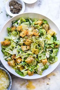 The BEST Caesar Salad (+ Homemade Caesar Dressing) | foodiecrush.com