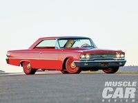 1962 Chevy Bel Air and 1963 ½ Ford Galaxie