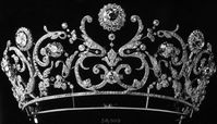 Tiara Mania: Princess Olga of Yugoslavia's Diamond Floral Tiara