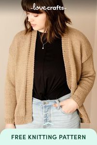 Get knitting with this free beginner cardigan pattern, complete with a step-by-step video tutorial! This pattern guides you through knitting the cardigan flat in separate panels. Perfect for honing your knitting skills and creating a cozy wardrobe staple!