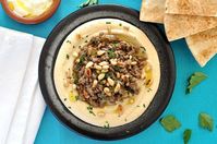 Hummus with Lamb