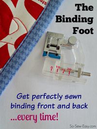 Binding foot More