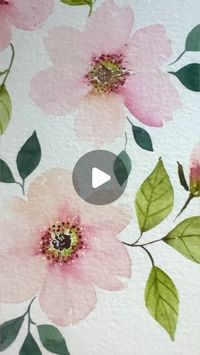 Seema on Instagram: "Sharing just another way of painting a simple loose flower.  Brushes @kingartcompany    #reels #reelsinstagram #reelsvideo #reel #kingart  #watercolortutorial #artistsoninstagram #artinspiration   #watercolorartist #loosewatercolors #loosewatercolorpainting #botanicalart #botanicalpainting #watercolorart #artist #painting #loosepainting #loosepaintingstyle #kingart #kingartsupplies"