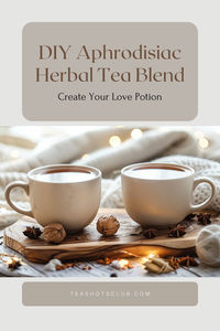 "Discover how to create a DIY aphrodisiac herbal tea blend to enhance romance and intimacy with our easy guide and expert tips."