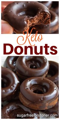 This easy keto donuts recipe is ready in under 30 minutes. The donuts have a moist, fluffy texture and a delicious chocolate glaze. They are fun to make and taste so close to the real thing! This recipe is a great way to satisfy your sweet tooth without loading up on sugar. In fact, one donut contains only 2g net carbs.rnrnMoreover, these almond flour donuts are naturally gluten-free, filling, nutrient-rich and packed with flavor.