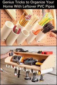 What other genius ideas do you have for PVC pipes?