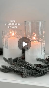 Amélia Lopez | diy • déco • upcycling on Instagram: "FACILE, BEAU, RAPIDE 🥹 En seulement 20 minutes, j’ai transformé de simples photophores IKEA en jolies décorations d’hiver ! Vous pouvez même recycler de vieux pots en verre pour reproduire ce DIY. J’ai utilisé un modèle de petites maisons téléchargé sur le site @edding_fr, glissé à l’intérieur du photophore pour le décalquer facilement. Ensuite, un peu de neige artificielle, et voilà 😍 ! Le plus magique ? Les petites ombres qui se dessinent en arrière-plan quand la bougie est allumée 🥹 Perso, j’adore ! Et vous, qu’en pensez-vous ? ✨

Le matériel nécessaire :
✨ Marqueur à la craie
✨ Photophore en verre @ikeabelgium
✨ Neige artificielle @action.belgique
✨ Bougie @ikeabelgium
✨ Modèle de maison @edding_fr

#christmasdecor #christmasdecor