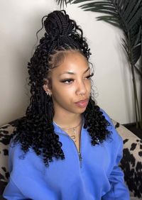 50 Boho Bob Knotless Braids Hairstyles Everyone's Loving