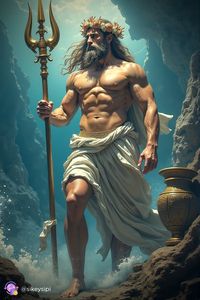 This detailed visualization of Poseidon evokes awe and reverence. Subscribe to our Telegram channel to not miss new masterpieces  https://buysnap.tech/sikeysipi 📲 !  #Poseidon #GreekMythology #MythicalGods #AIArt #DigitalArt #SeaGod #TelegramArt