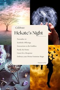 Hekate's night celebrates the Greek Goddess of Magic!