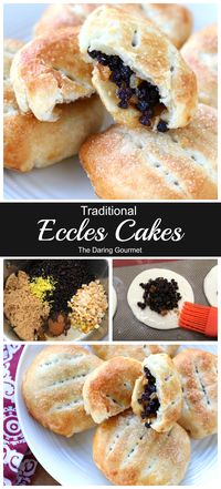 One of Britain's most famous and beloved treats, these homemade Eccles Cakes are among the most delicious pastries you've ever tasted!