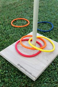 We're so excited to have Ginger from @GingerSnapCraft here to share this awesome tutorial for DIY Ring Toss!