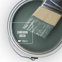 BEHR PREMIUM PLUS 1 qt. #PPU12-17 Cameroon Green Satin Enamel Exterior Paint and Primer in One-934004 - The Home Depot