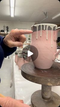 Unha Hill on Instagram: "Glaze processes that are applied 4 colours and the results were great colours as you can see in the second photo"