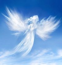 Photoshop "Angel" cloud - Please don't post for obviously hoaxed photos as evidence. It makes it a lot harder to get people to take "real" evidence seriously