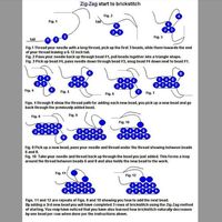 Need a quick tutorial on how to brick stitch using Delica Beads? We are going to show you some patterns we found on Pinterest to help you learn! Feel free to share, save and comment below if you tried it! #brickstitch  #beadtutorial #beadwork #delicabeads