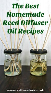 Love Reed Diffusers but not the price? We test 3 homemade reed diffuser oil recipes to find out which works best, and if any of them are as good as the expensive ones you see in the shops. #essentialoils #homefragrance #reeddiffuser airfreshener #DIYReedDiffuser