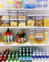 1,026 Likes, 29 Comments - The Home Edit ® (@thehomeedit) on Instagram: “Snack shelf, dinner shelf, and a beverage shelf We use @oxo products and turntables to help…”