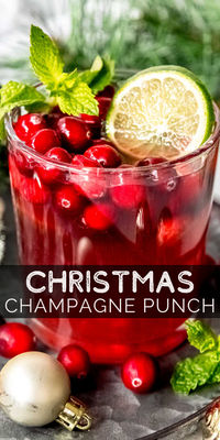 This amazing Christmas Punch is bursting with bright pomegranate, citrus, and cranberry flavors for a holiday drink you will love! This easy cocktail recipe is easy to make for a crowd and is sure to get everyone in the holiday spirit.