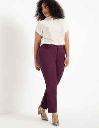 Kady Fit Double-Weave Pant | Women's Plus Size Pants | ELOQUII