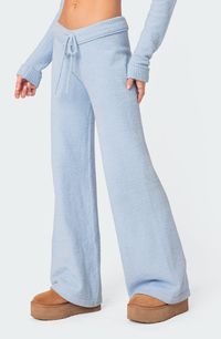 Realize the dream of leaving the house in pants that are oh-so-similar to the ones you wear when you don't. Drawstring waist 50% polyester, 50% rayon Machine wash, dry flat Imported