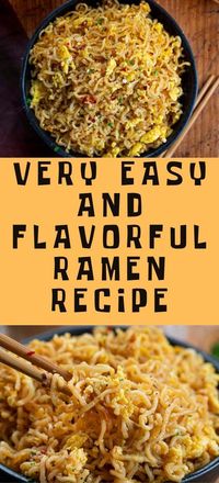 Very Easy and Flavorful Ramen Recipe - TASTYDONE