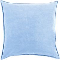 Add a splash of color to your sofa with this lovely throw pillow. This pillow features a velvety cotton cover that comes in your choice of color. Choose between down or polyester fill for the perfect comfort level.